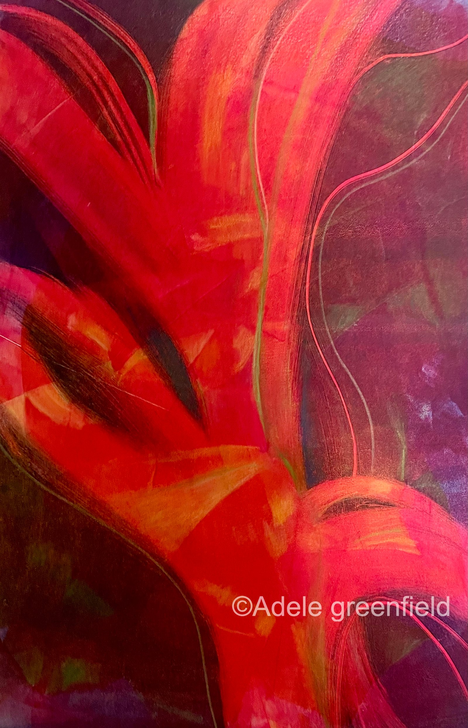 Peaceful Energy – Monoprint